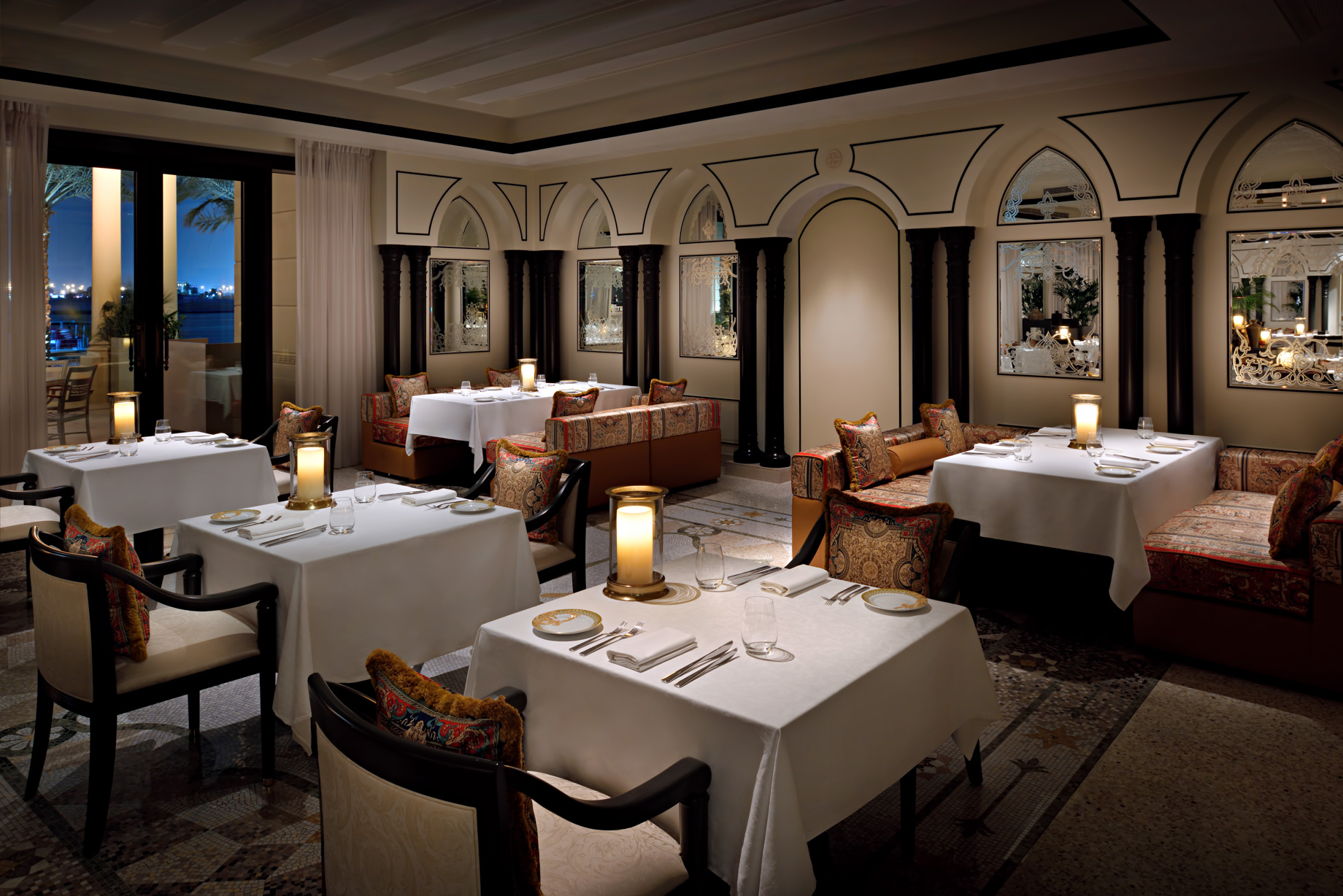 Palazzo Versace Dubai Hotel – Jaddaf Waterfront, Dubai, UAE – Enigma Restaurant
