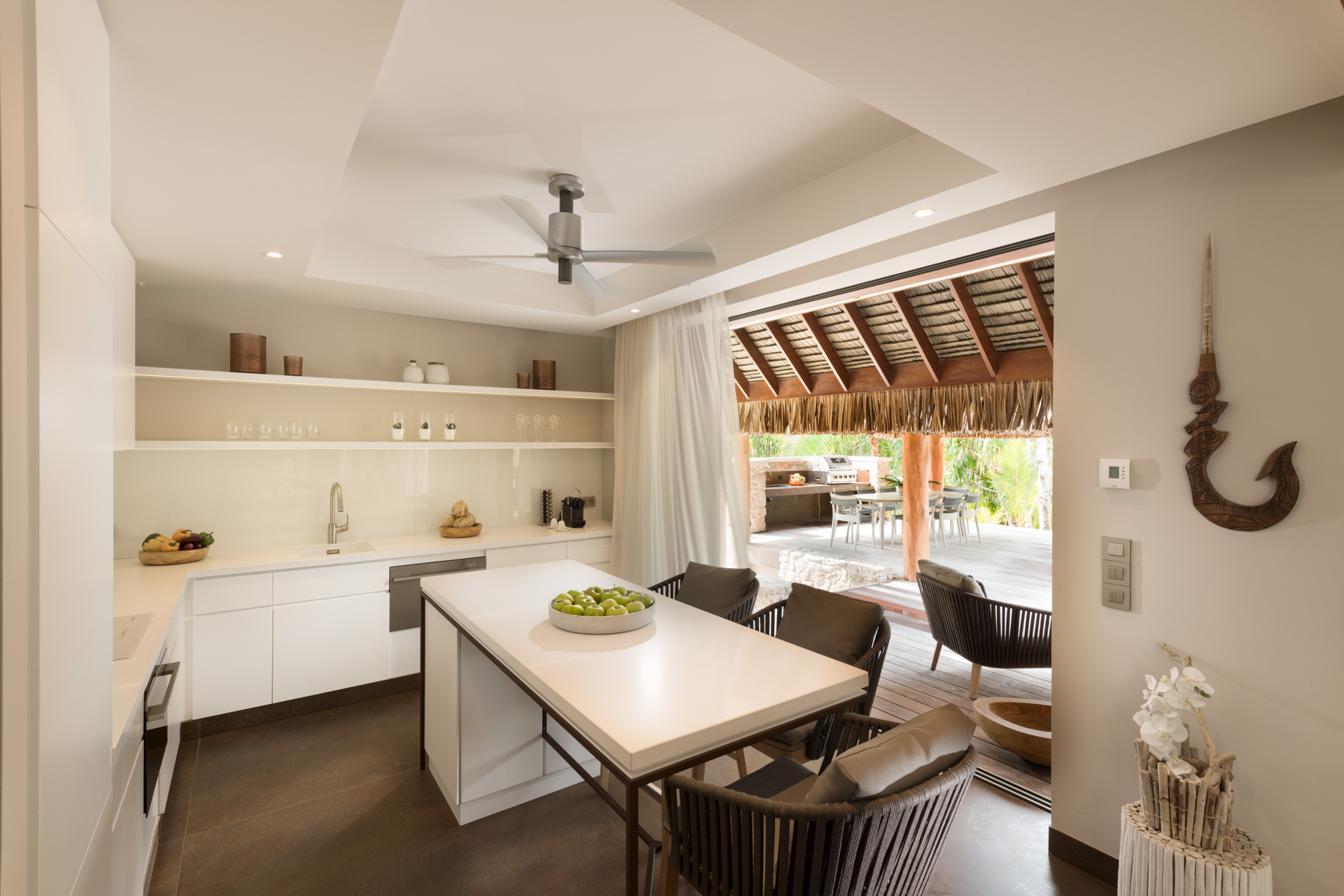 The Brando Resort – Tetiaroa Private Island, French Polynesia – The Brando Residence Kitchen