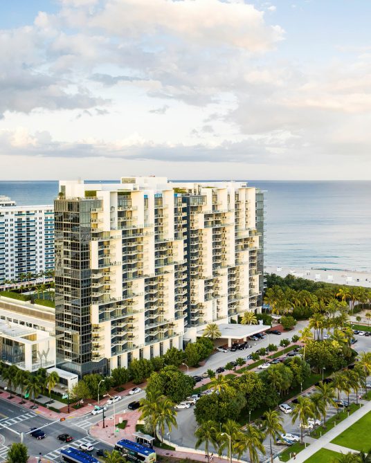 W South Beach Hotel - Miami Beach, FL, USA - W South Beach Aerial View