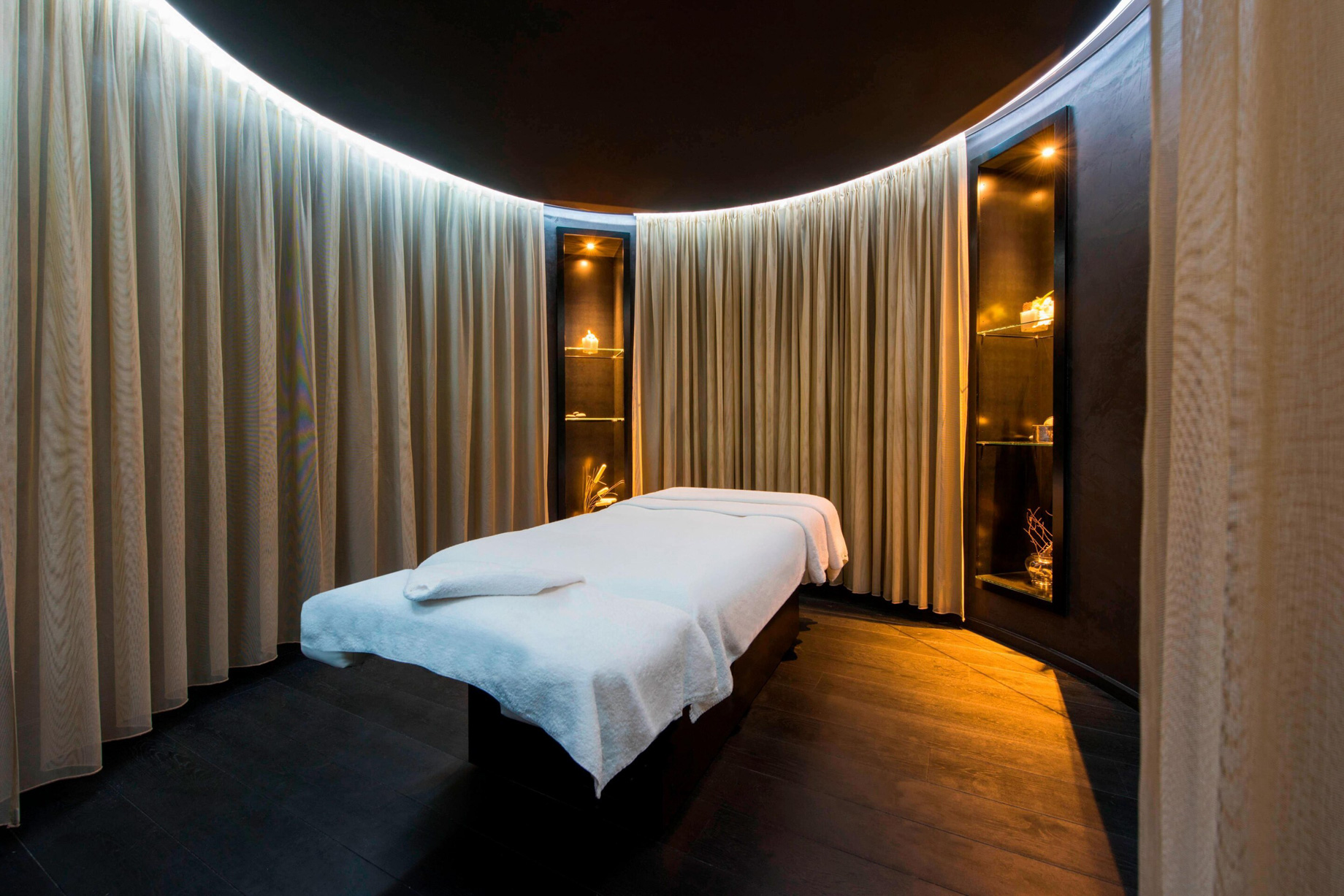 W Verbier Hotel – Verbier, Switzerland – AWAY Spa Treatment Room Table
