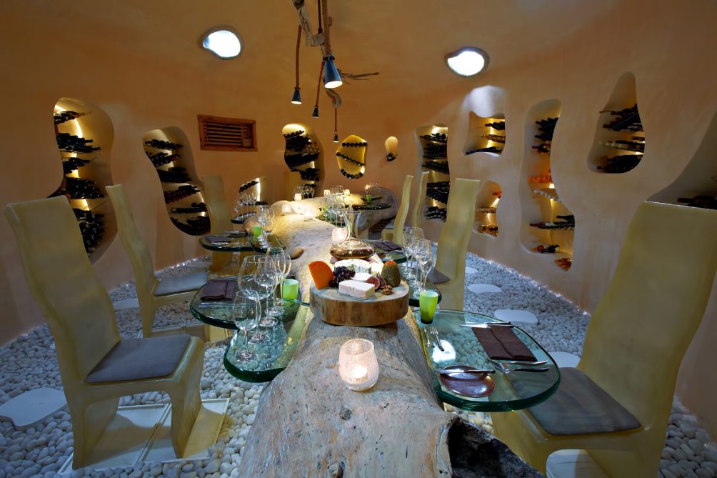 Gili Lankanfushi Resort - North Male Atoll, Maldives - Underground Wine Cellar Dining