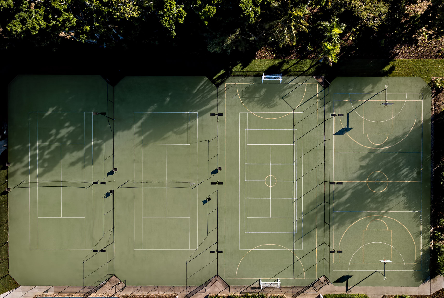 InterContinental Hayman Island Resort – Whitsunday Islands, Australia – Recreation Courts