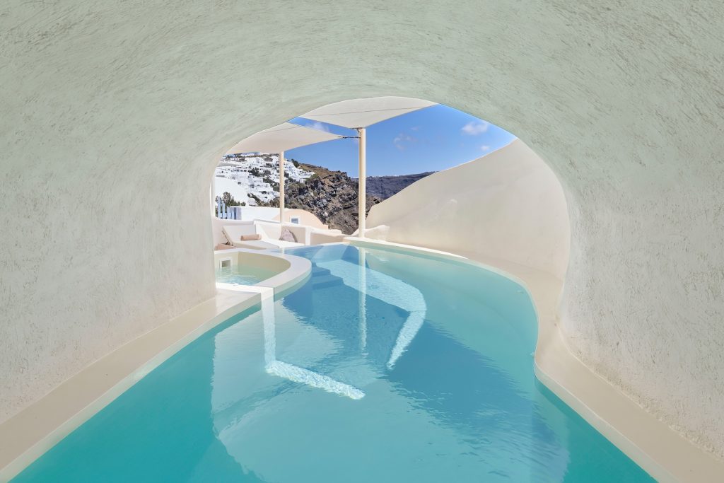Mystique Hotel Santorini – Oia, Santorini Island, Greece - Mystery Villa in Room Swim Out Pool