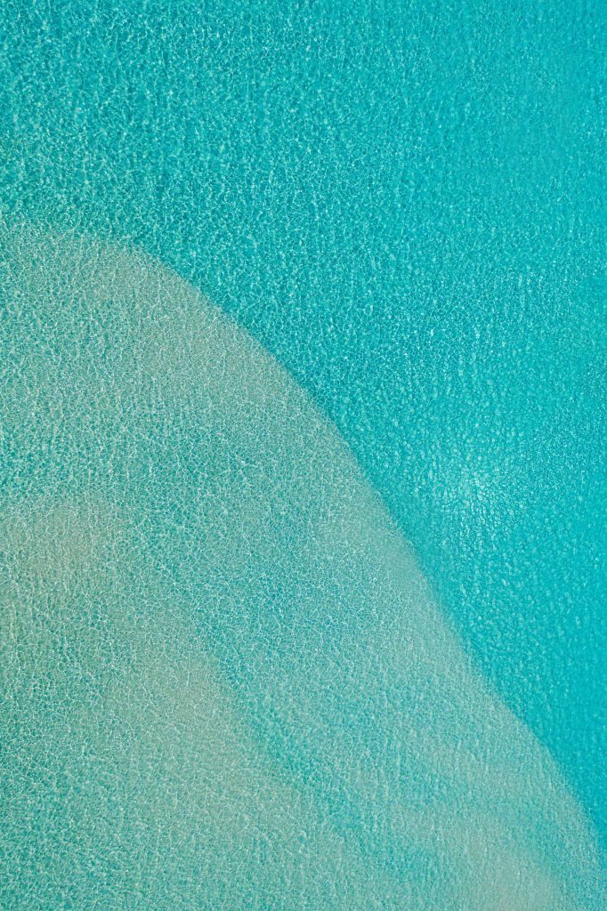 Soneva Jani Resort - Noonu Atoll, Medhufaru, Maldives - Tropical Ocean Water Aerial