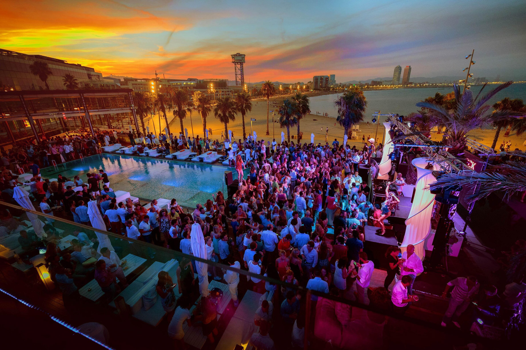 W Barcelona Hotel – Barcelona, Spain – WET Deck Summer Series