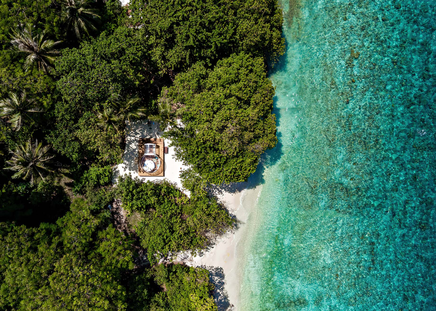 Amilla Fushi Resort and Residences – Baa Atoll, Maldives – Private Glamping Pod