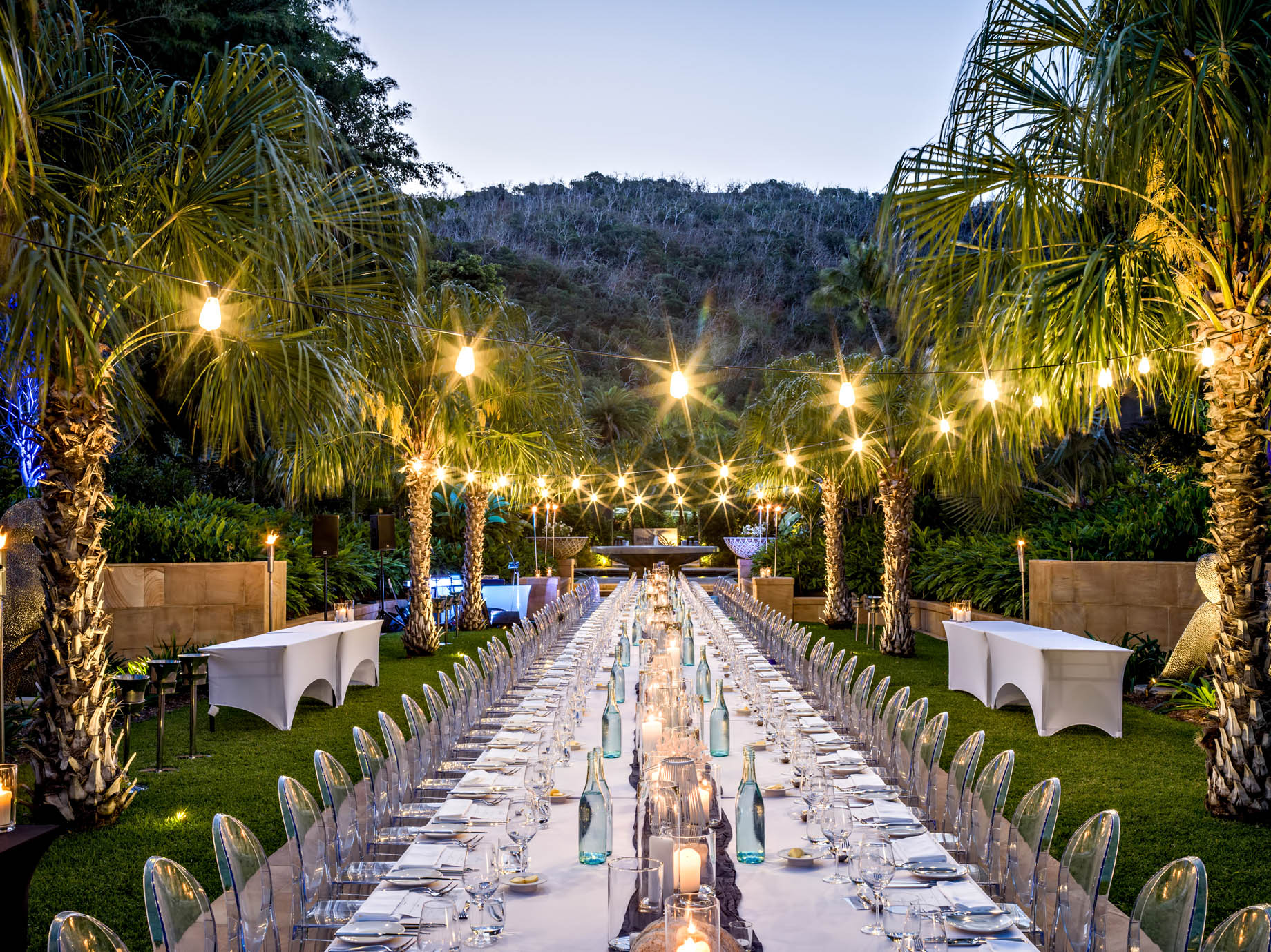 InterContinental Hayman Island Resort – Whitsunday Islands, Australia – Formal Garden Banquet