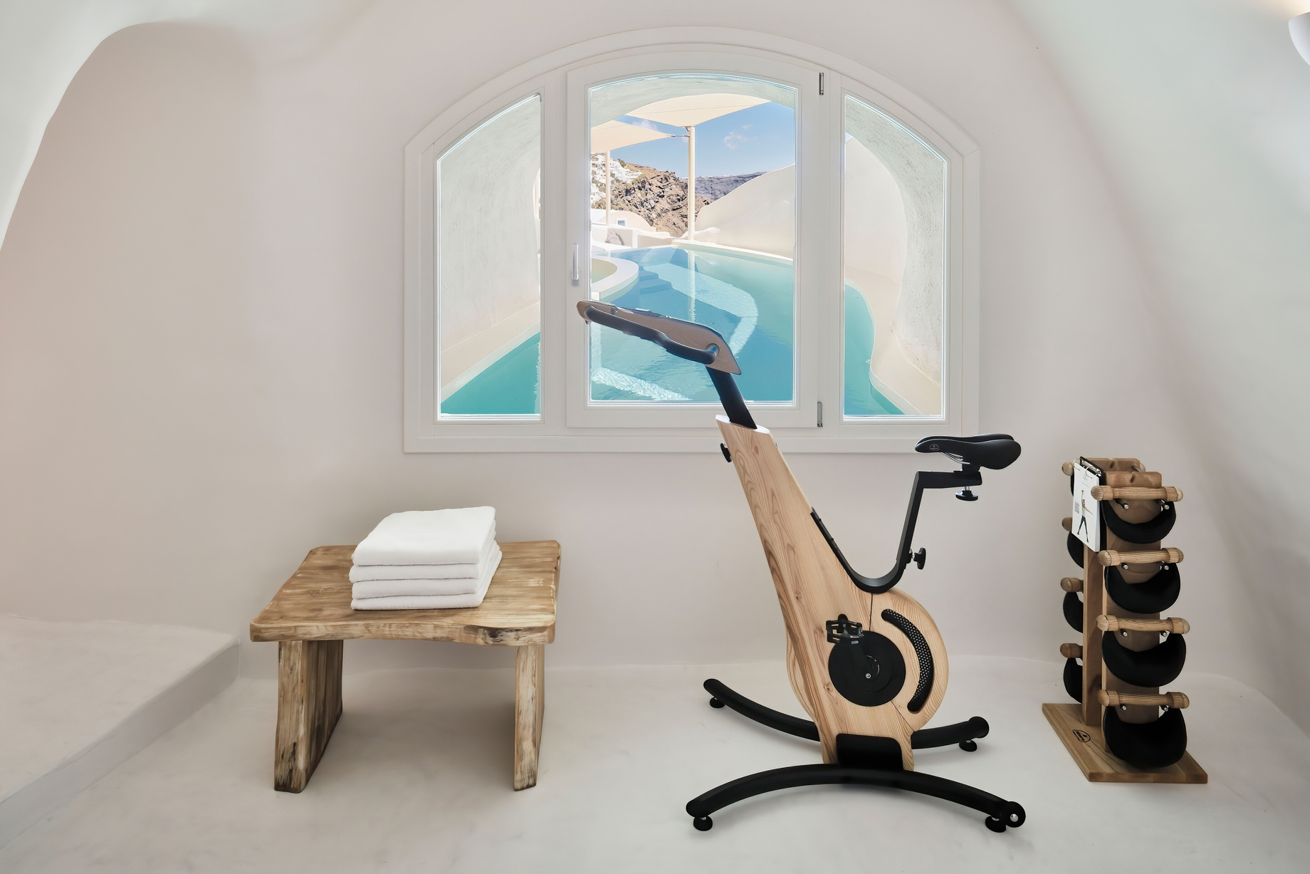 Mystique Hotel Santorini – Oia, Santorini Island, Greece – Mystery Villa Gym