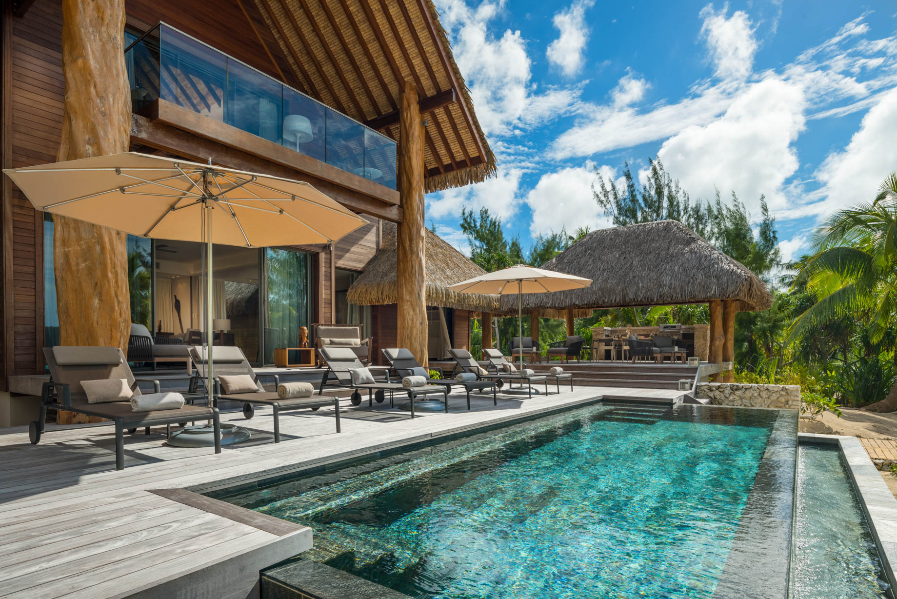 The Brando Resort – Tetiaroa Private Island, French Polynesia – The Brando Residence Pool Deck