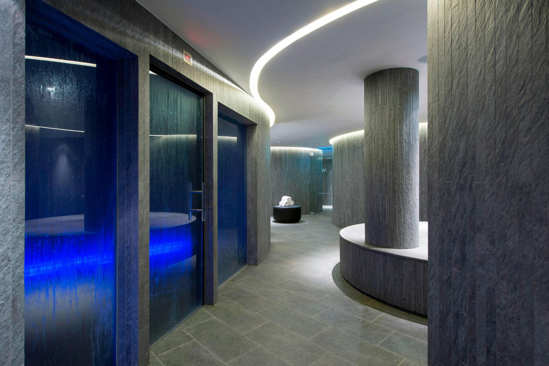 W Verbier Hotel – Verbier, Switzerland – AWAY Spa Steam Room
