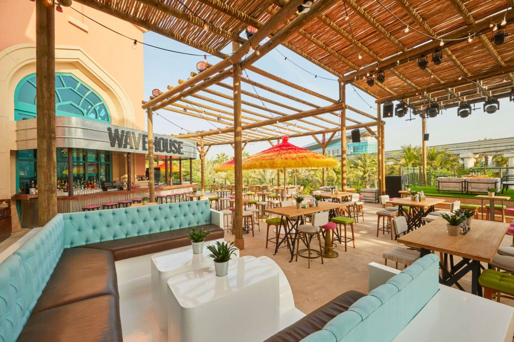 Atlantis The Palm Resort - Crescent Rd, Dubai, UAE - Wavehouse Restaurant Terrace