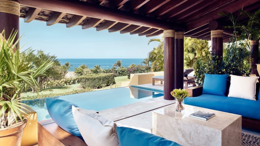 Four Seasons Resort Punta Mita - Nayarit, Mexico - Primavera Ocean View Villa Covered Pool Deck