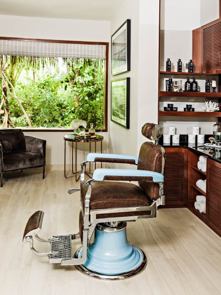 One&Only Reethi Rah Resort - North Male Atoll, Maldives - Barber and Blade Chair