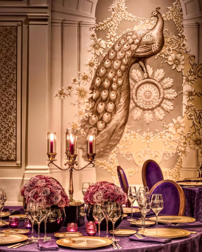 Palazzo Versace Dubai Hotel - Jaddaf Waterfront, Dubai, UAE - Gala Ballroom Dining