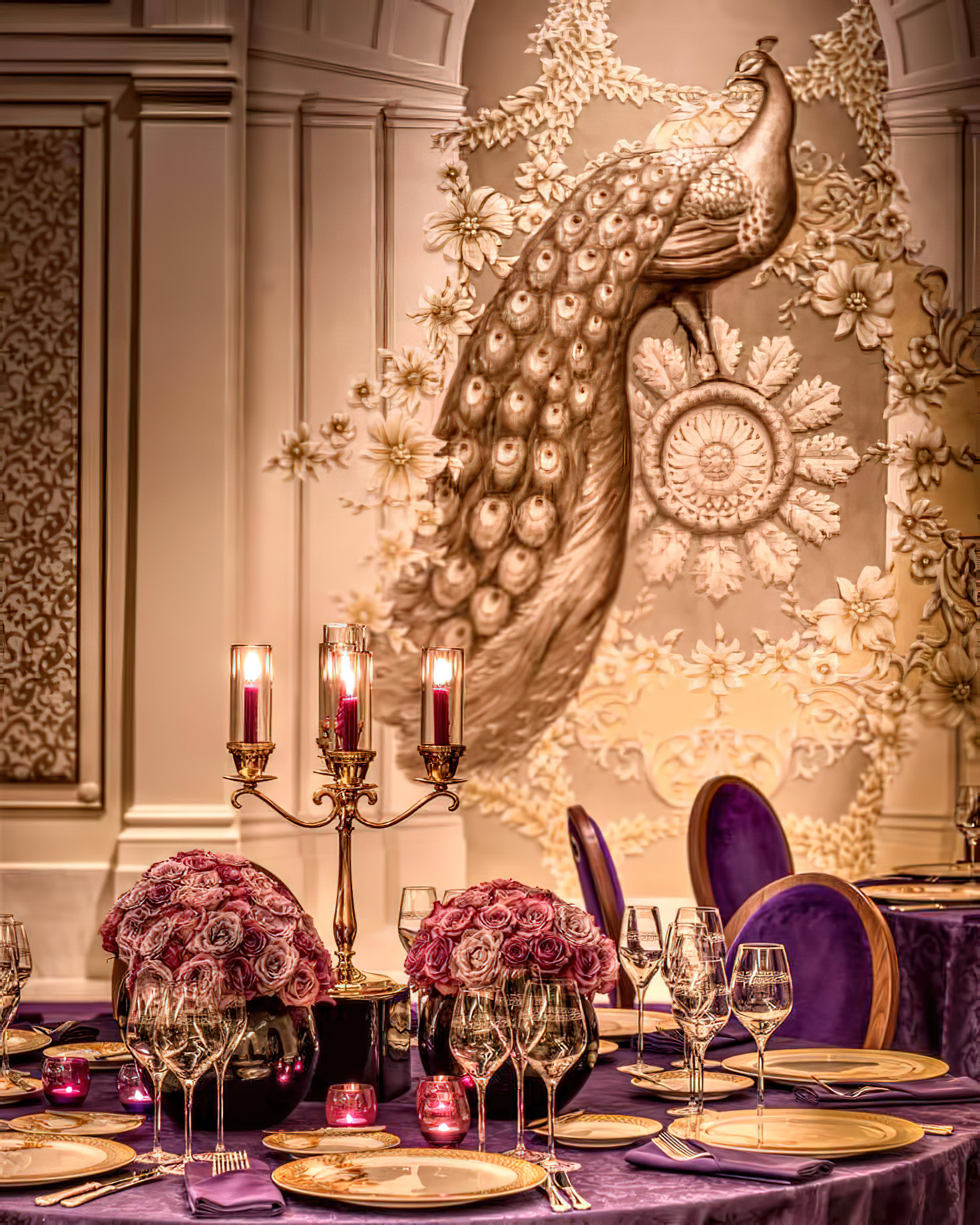 Palazzo Versace Dubai Hotel – Jaddaf Waterfront, Dubai, UAE – Gala Ballroom Dining