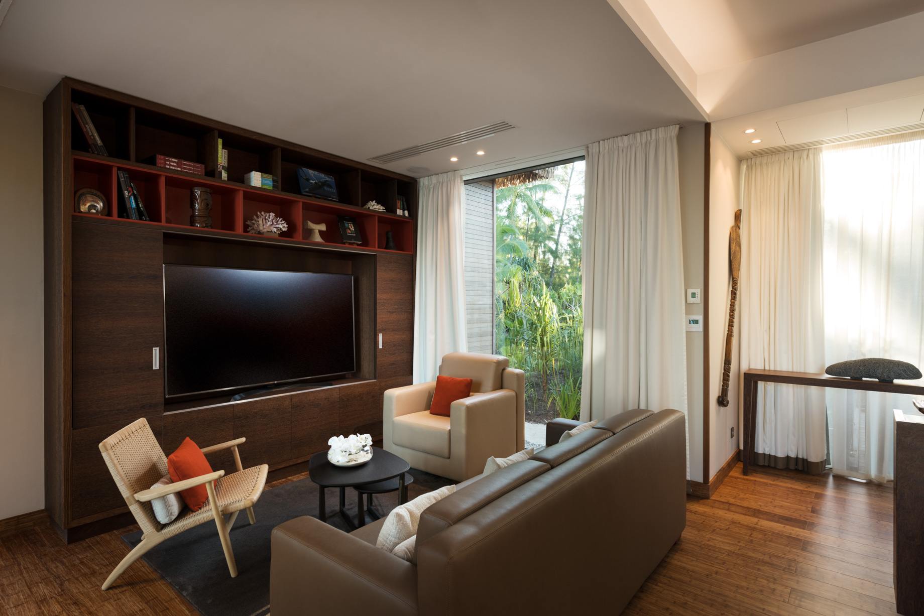 The Brando Resort – Tetiaroa Private Island, French Polynesia – The Brando Residence Living Room