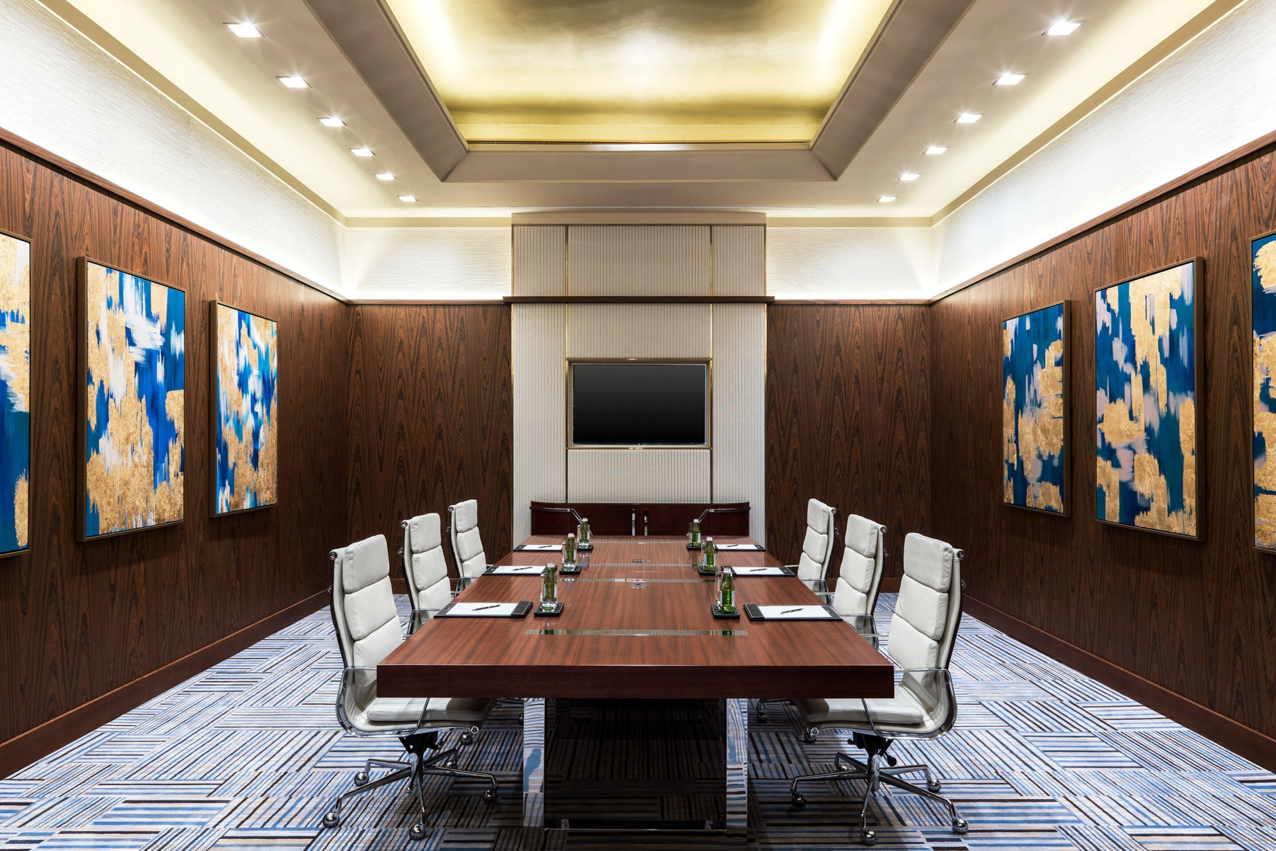 The St. Regis Macao Hotel – Cotai, Macau SAR, China – Sandlewood Boardroom