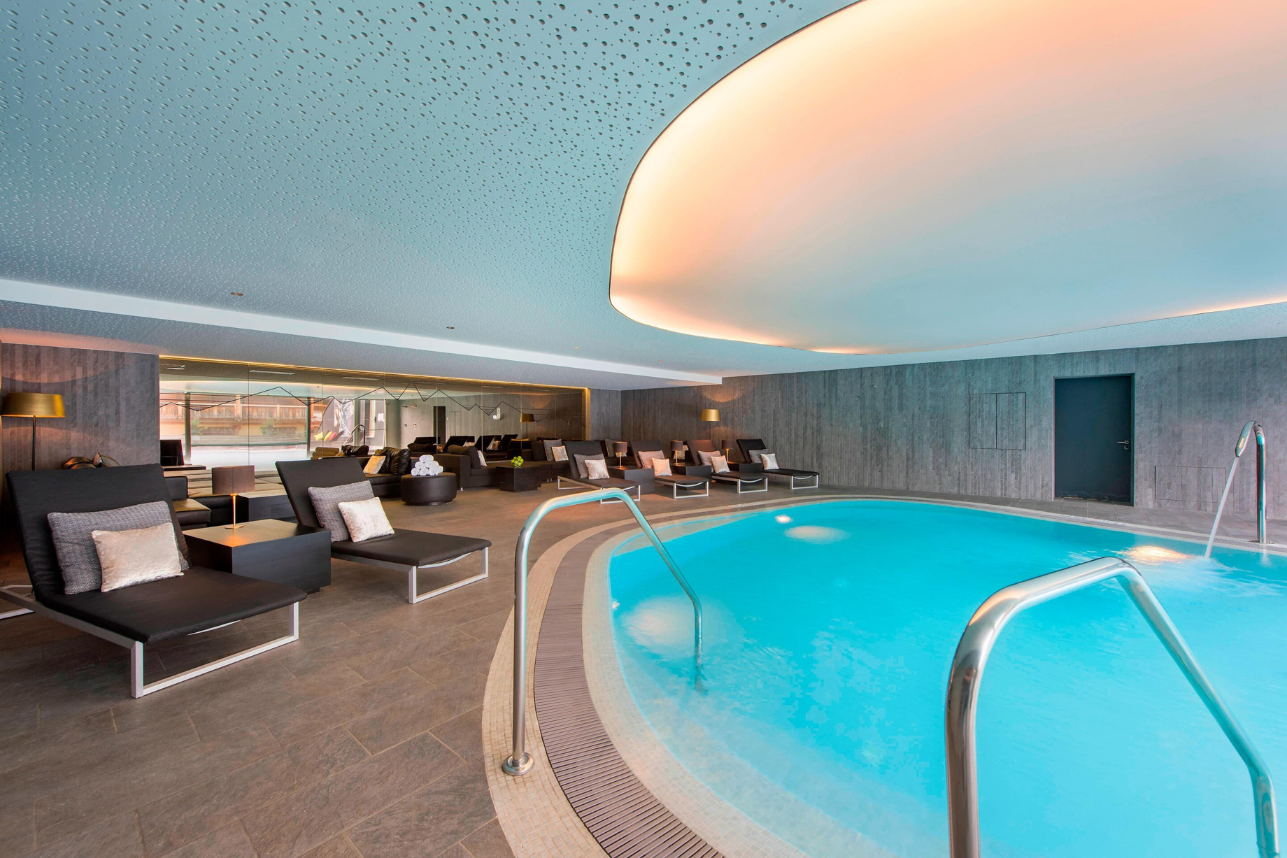 W Verbier Hotel – Verbier, Switzerland – AWAY SPA WET Pool