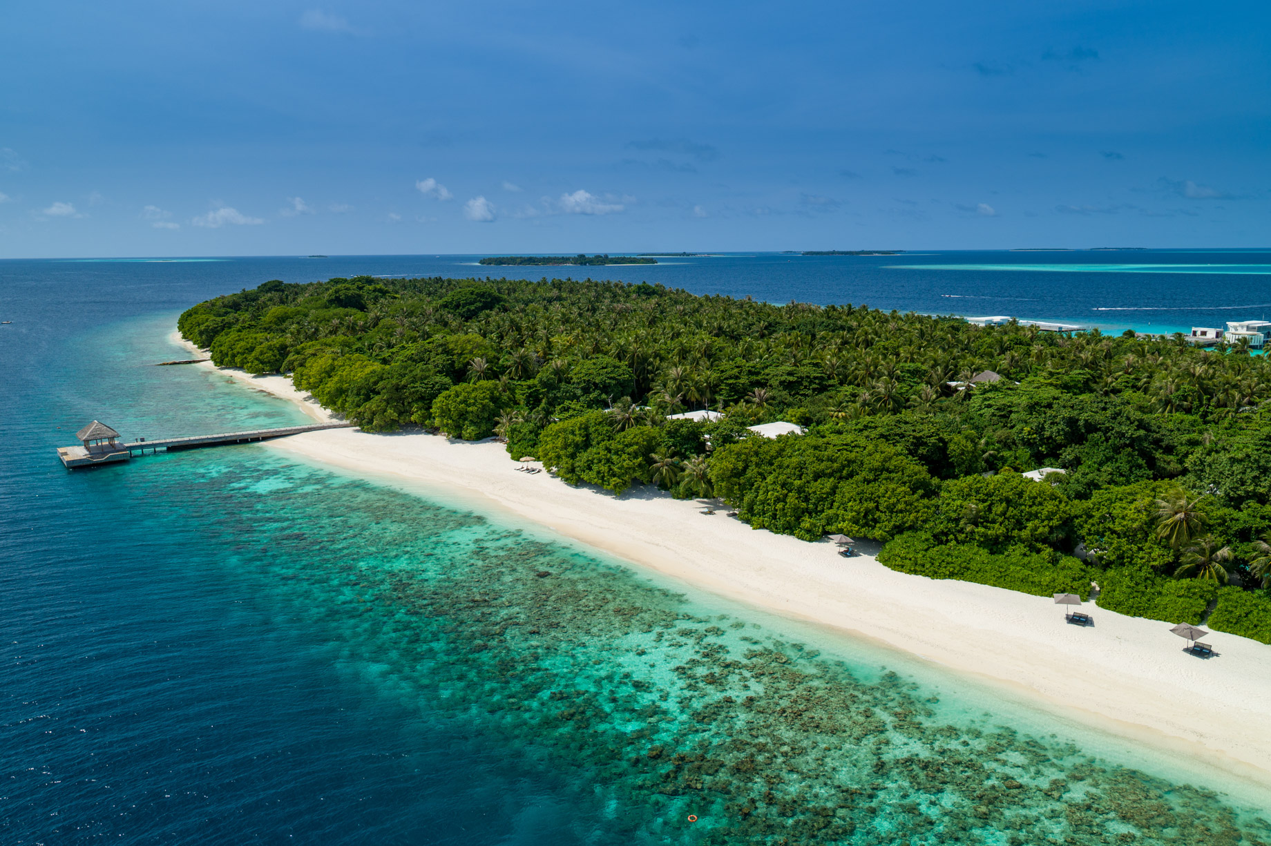 Amilla Fushi Resort and Residences – Baa Atoll, Maldives – Private Island Aerial