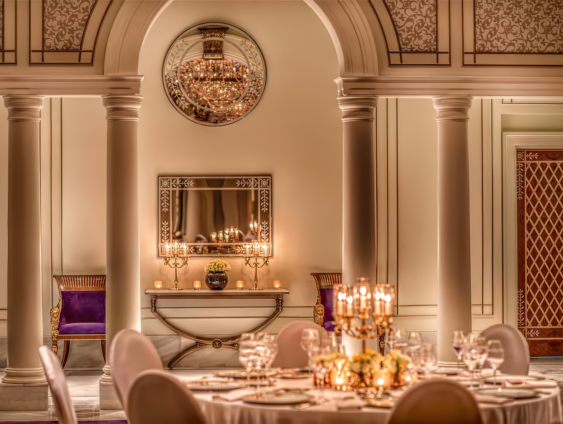 Palazzo Versace Dubai Hotel – Jaddaf Waterfront, Dubai, UAE – Elegant Dining