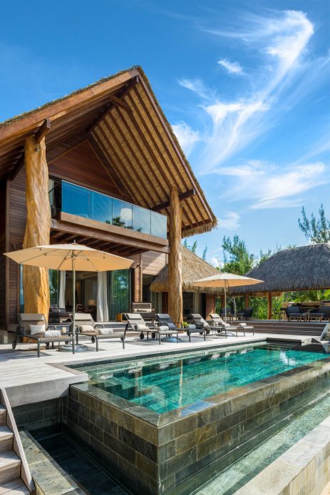 The Brando Resort - Tetiaroa Private Island, French Polynesia - The Brando Residence Pool Deck