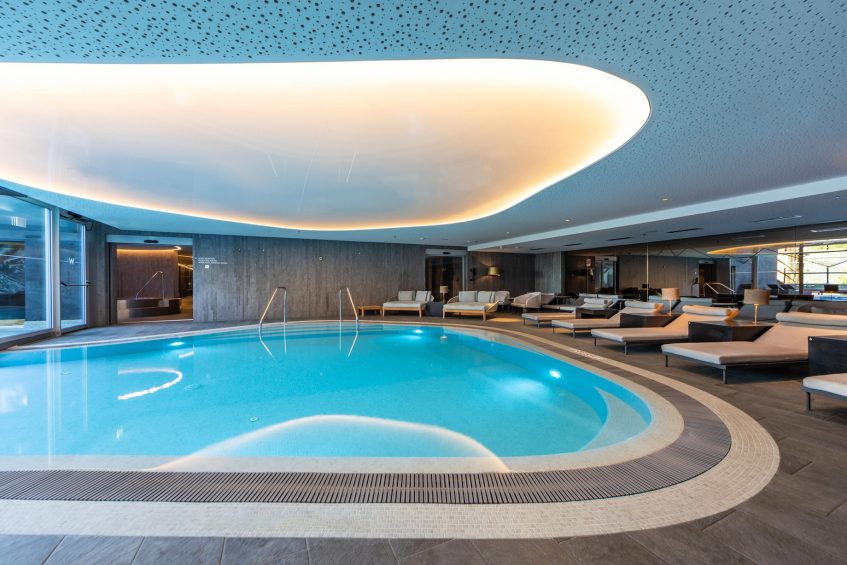 W Verbier Hotel - Verbier, Switzerland - AWAY Spa Relaxation Pool