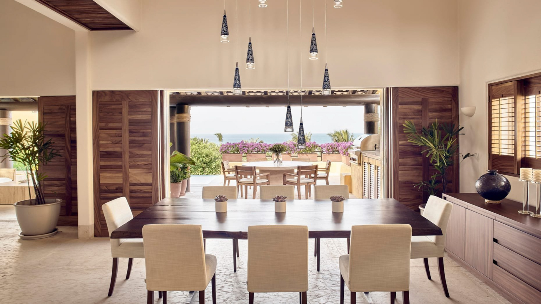 Four Seasons Resort Punta Mita - Nayarit, Mexico - Primavera Ocean View Villa Dining Room