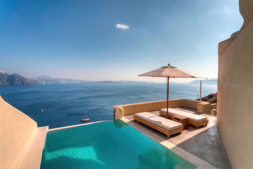 Mystique Hotel Santorini – Oia, Santorini Island, Greece - Mystery Villa Private Ocean View Pool