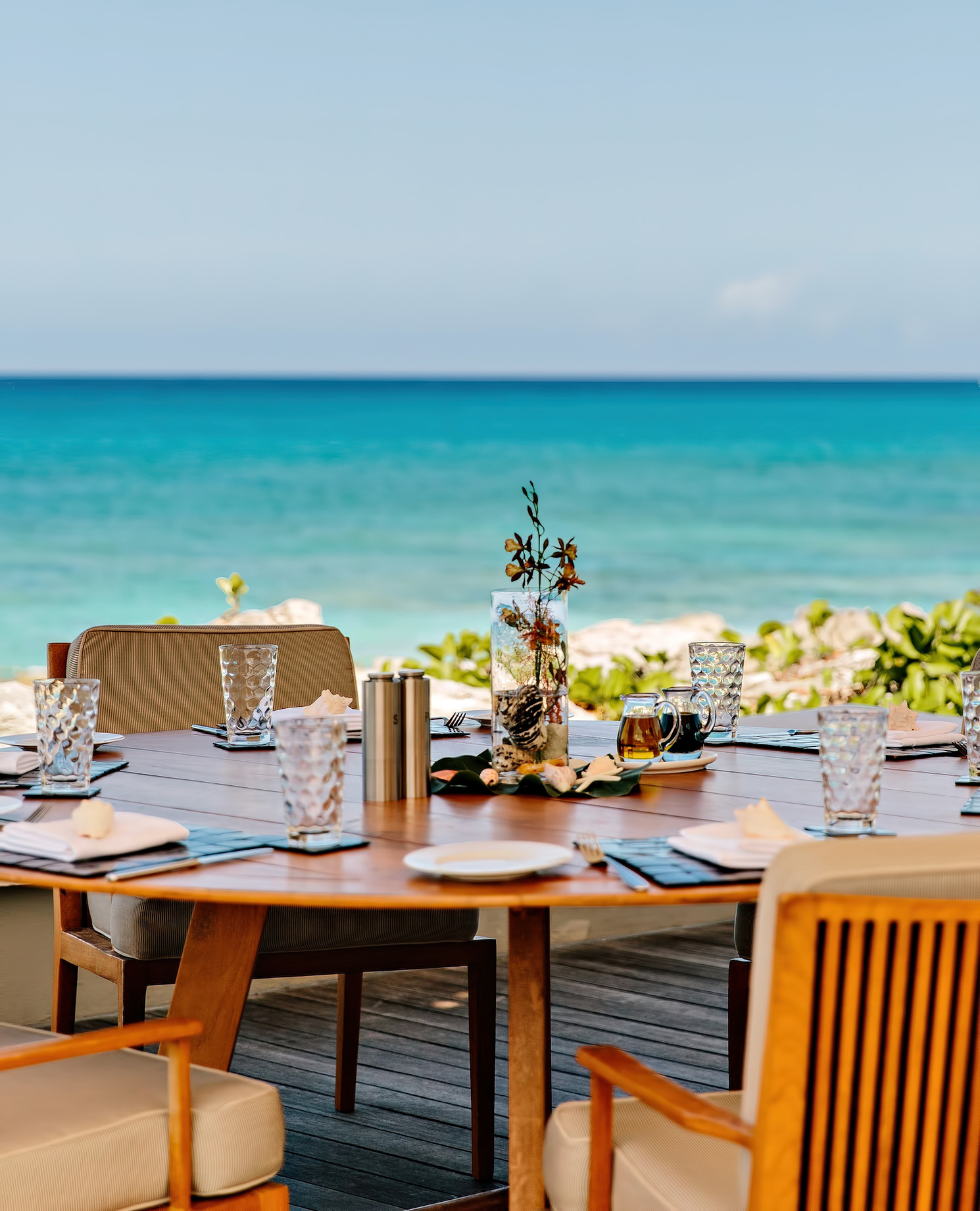Amanyara Resort – Providenciales, Turks and Caicos Islands – Oceanfront Tropical Dining