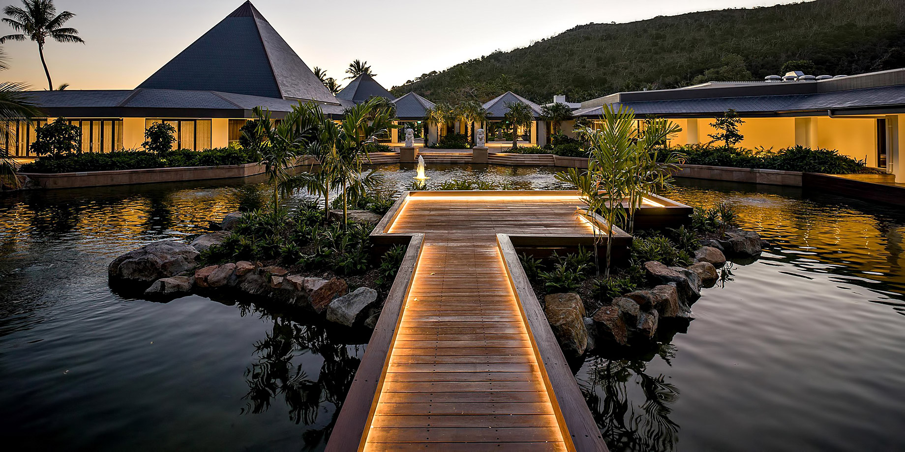 InterContinental Hayman Island Resort - Whitsunday Islands, Australia - Resort Dusk