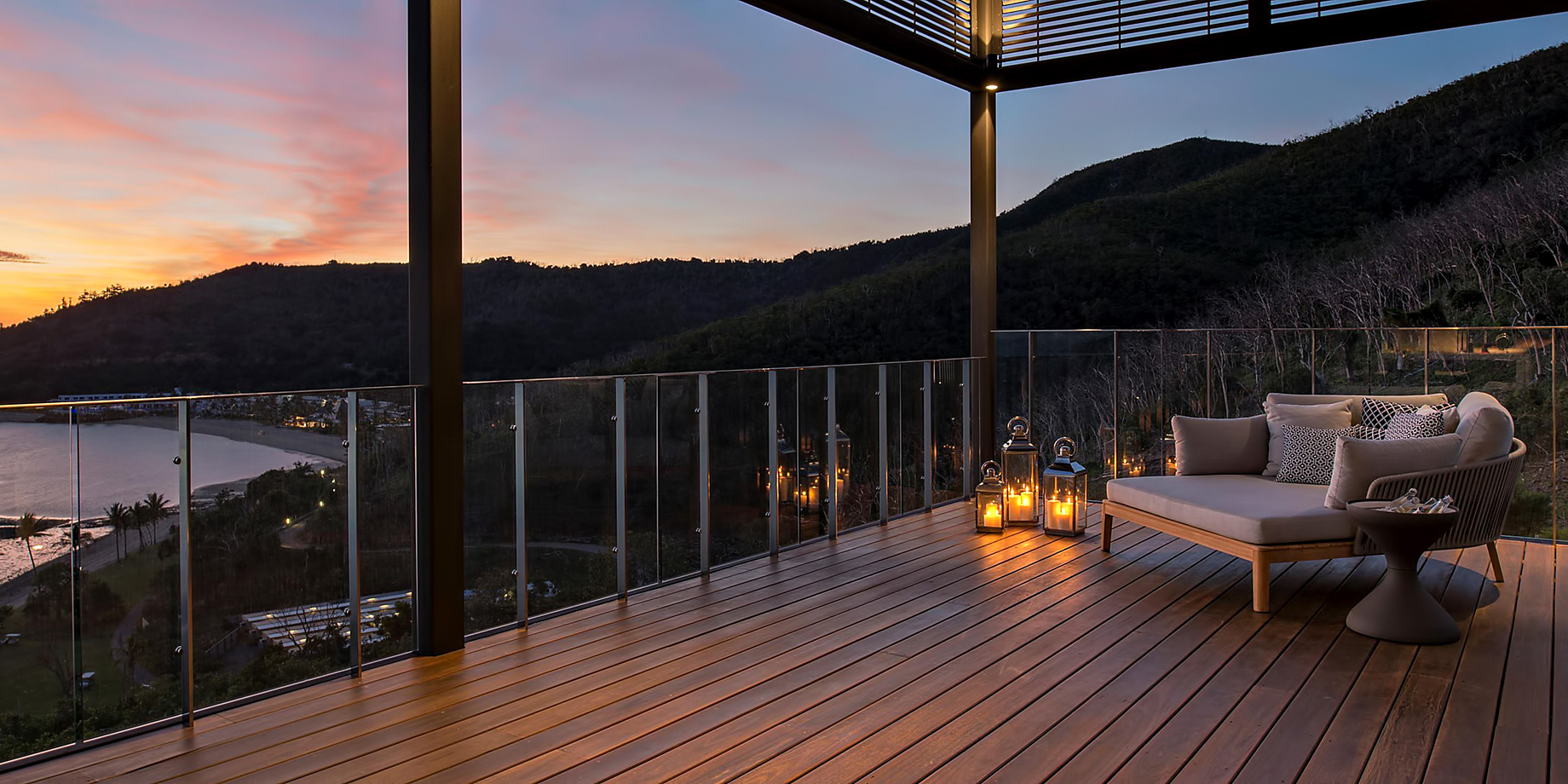 InterContinental Hayman Island Resort – Whitsunday Islands, Australia – Hayman Estate Deck Sunset