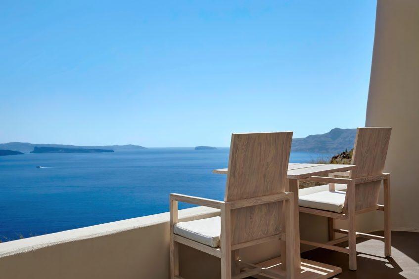 Mystique Hotel Santorini – Oia, Santorini Island, Greece - Private Terrace View