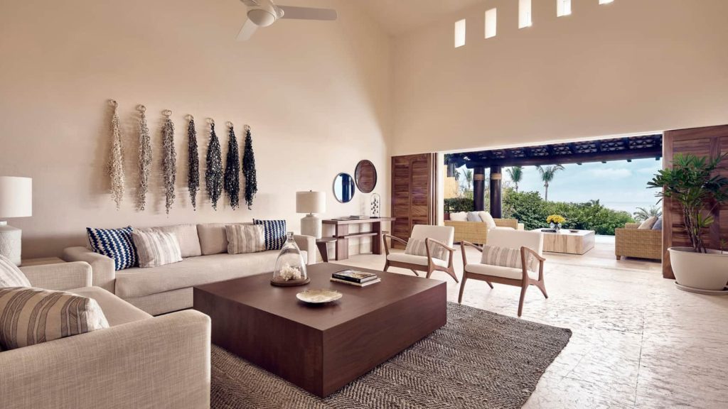Four Seasons Resort Punta Mita - Nayarit, Mexico - Primavera Ocean View Villa Living Room