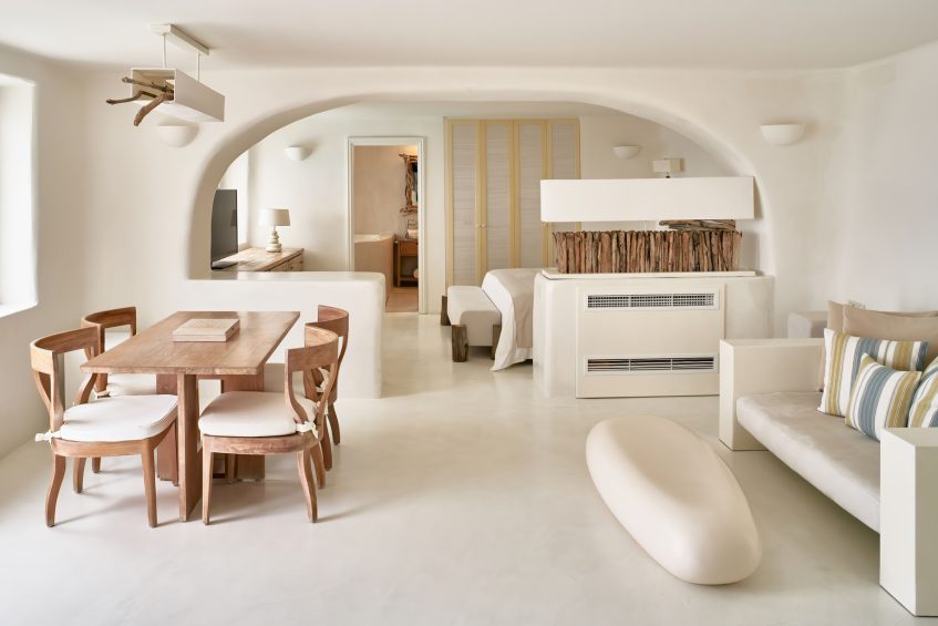Mystique Hotel Santorini – Oia, Santorini Island, Greece - Secrecy Villa Living Room
