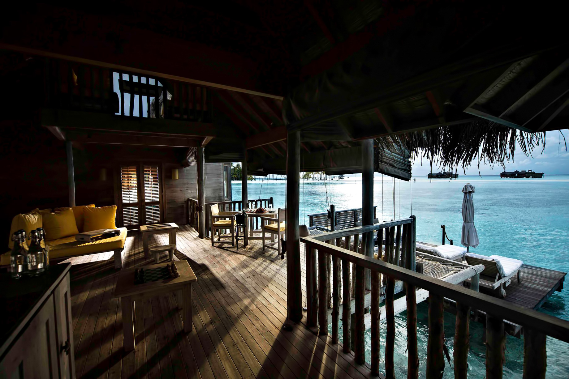 Gili Lankanfushi Resort – North Male Atoll, Maldives – Overwater Villa Dusk