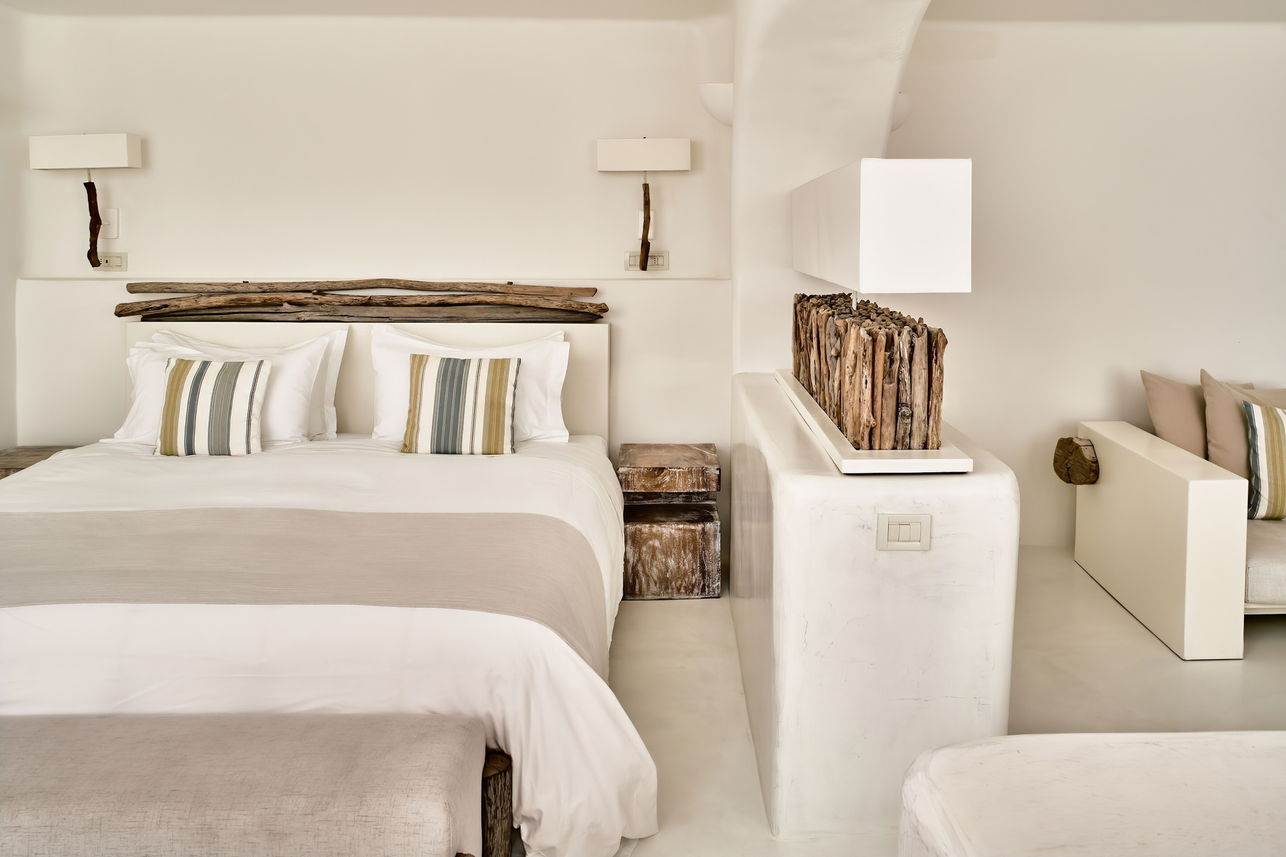 Mystique Hotel Santorini – Oia, Santorini Island, Greece – Secrecy Villa Bedroom
