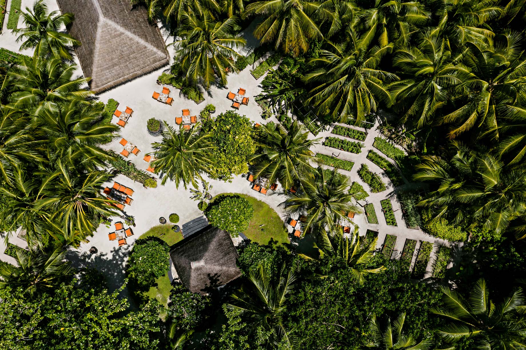 One&Only Reethi Rah Resort - North Male Atoll, Maldives - Botanica Restaurant Overhead