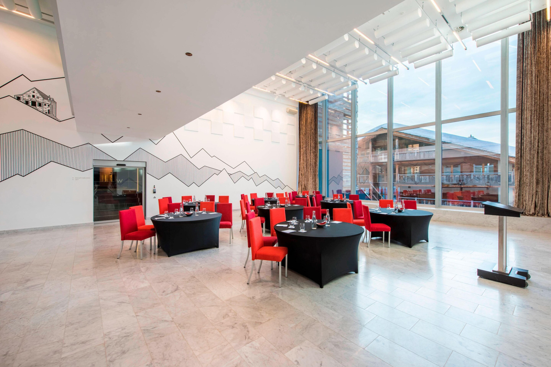 W Verbier Hotel – Verbier, Switzerland – Studio CaBaret