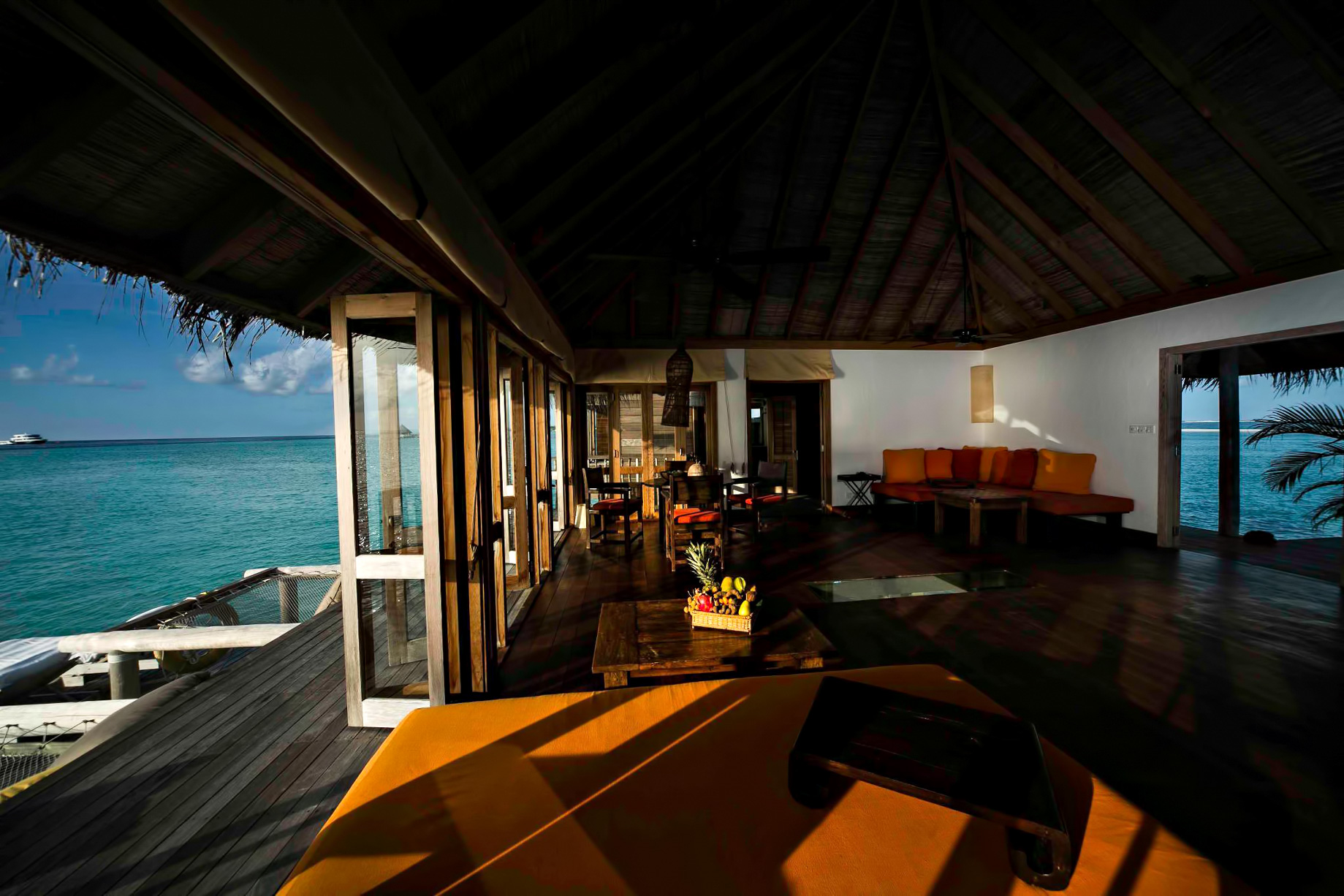 Gili Lankanfushi Resort - North Male Atoll, Maldives - Overwater Villa Dusk