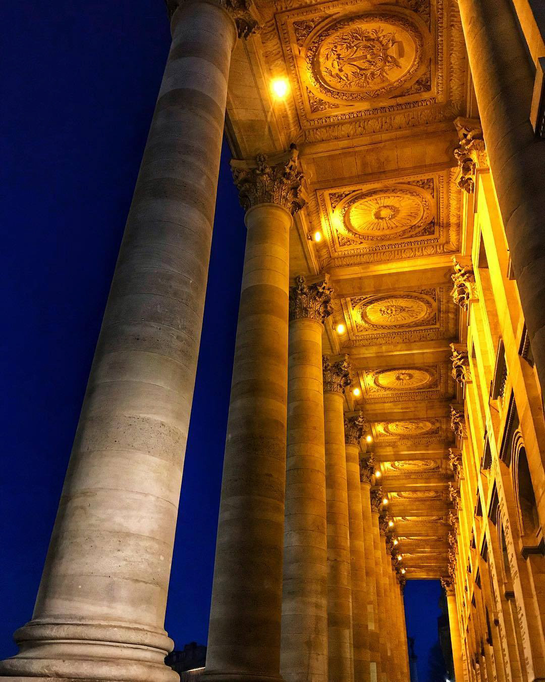 InterContinental Bordeaux Le Grand Hotel - Bordeaux, France - Night Architecture