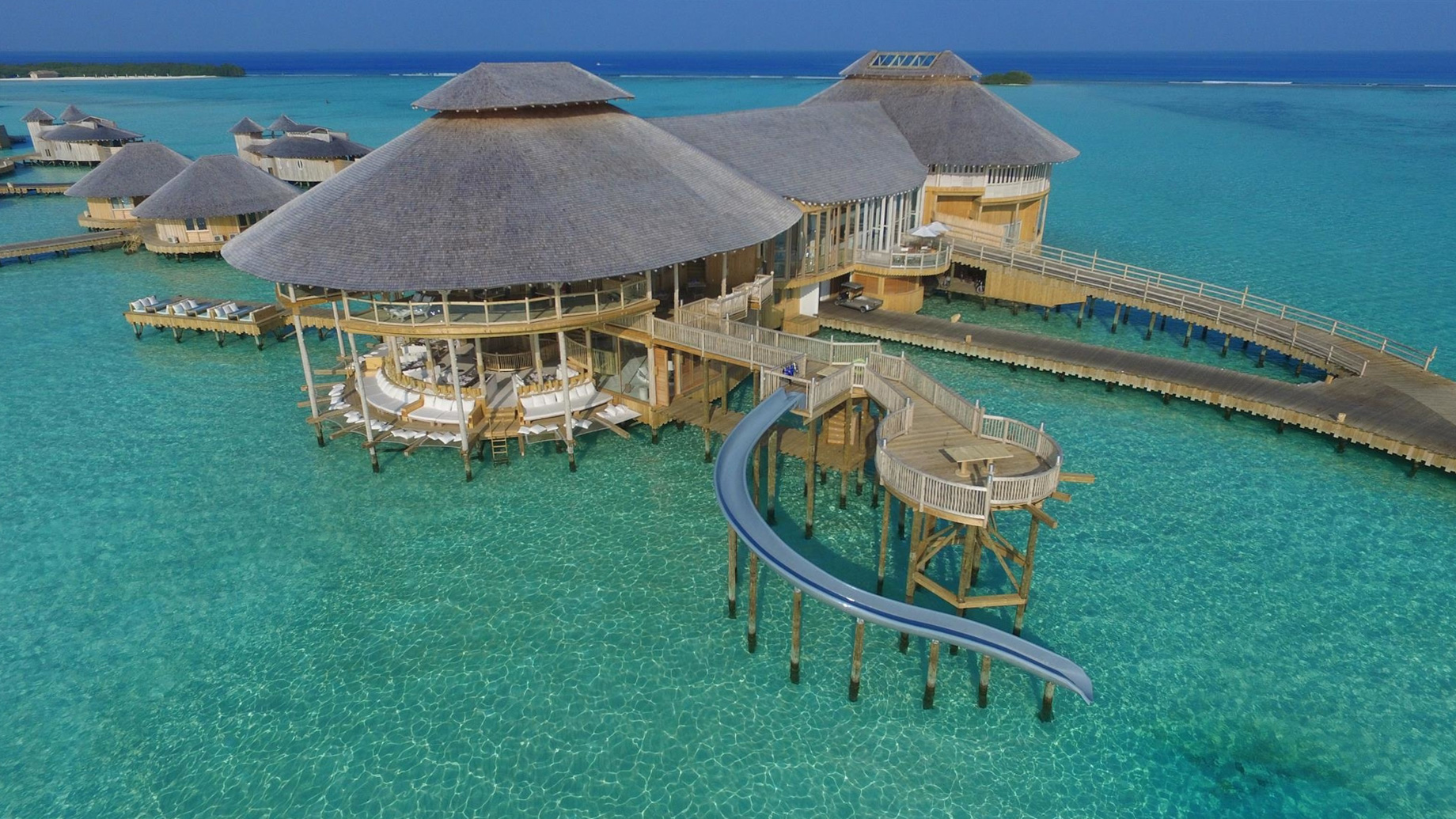 Soneva Jani Resort – Noonu Atoll, Medhufaru, Maldives – The Gathering Aerial
