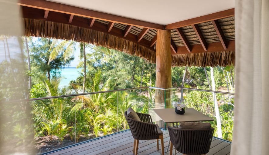 The Brando Resort - Tetiaroa Private Island, French Polynesia - The Brando Residence Bedroom Deck