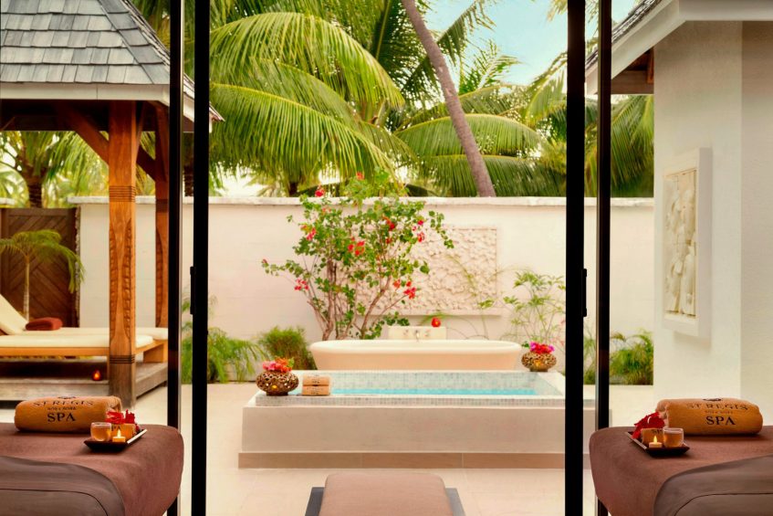 The St. Regis Bora Bora Resort - Bora Bora, French Polynesia - Iridium Spa Private Pool
