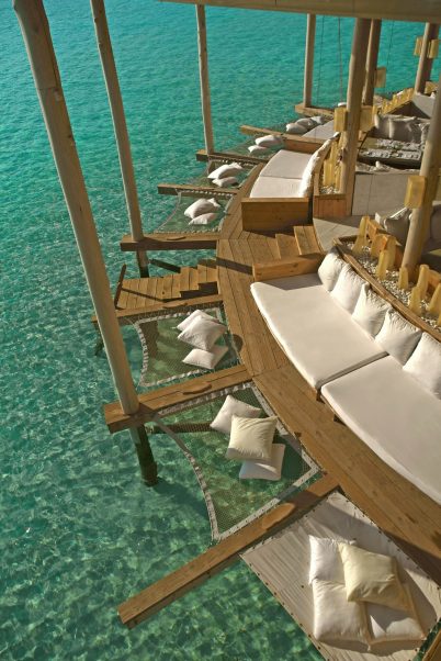 Soneva Jani Resort - Noonu Atoll, Medhufaru, Maldives - The Gathering Overwater Lounge
