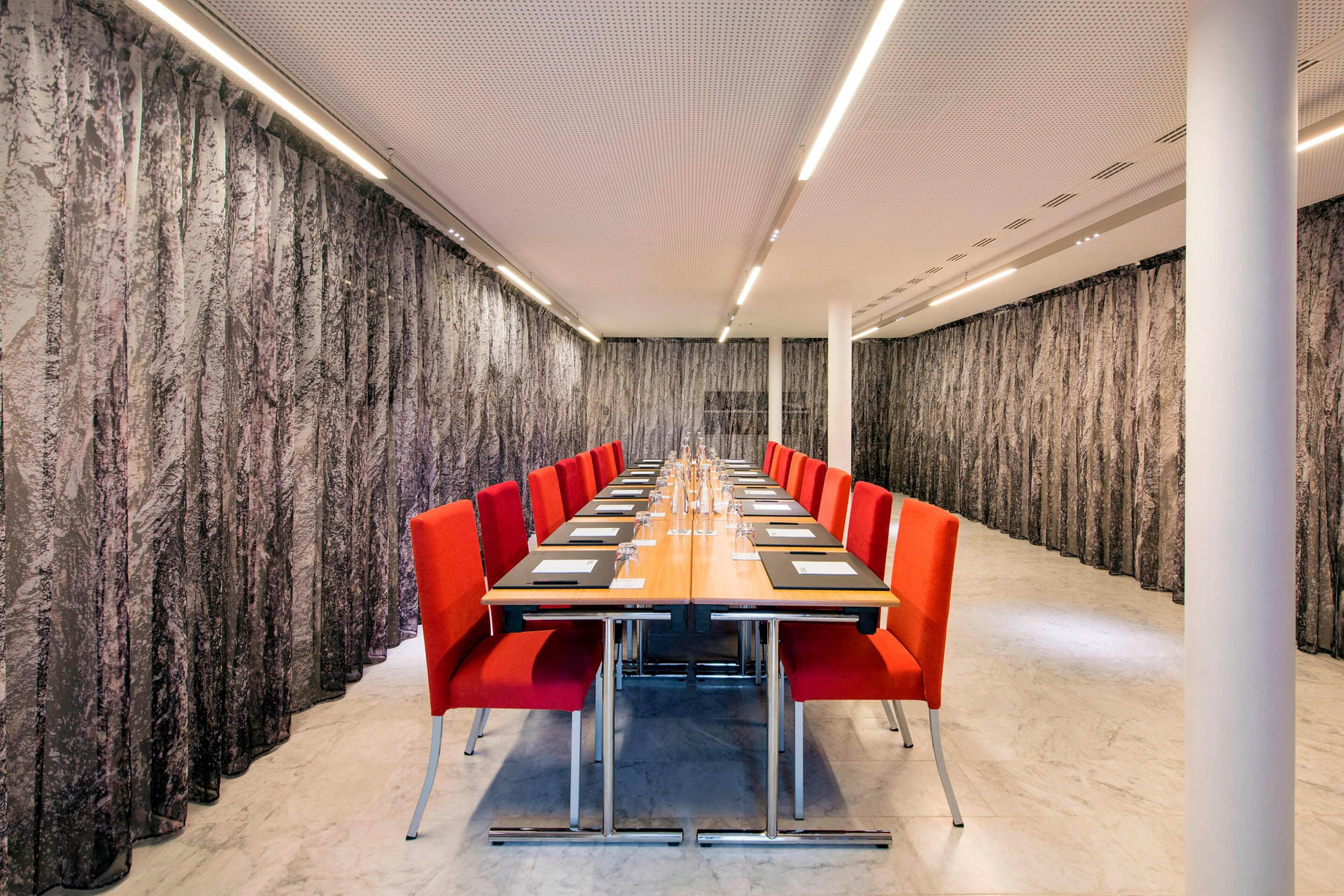W Verbier Hotel - Verbier, Switzerland - Studio Boardroom