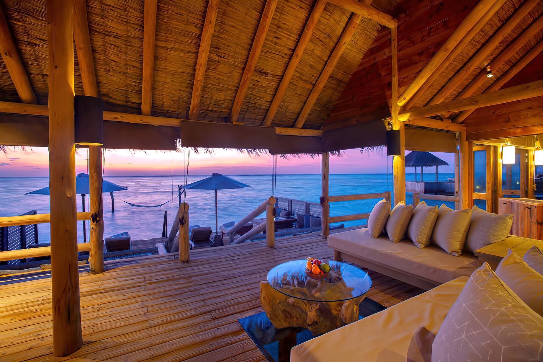 Gili Lankanfushi Resort – North Male Atoll, Maldives – Overwater Villa Sunset