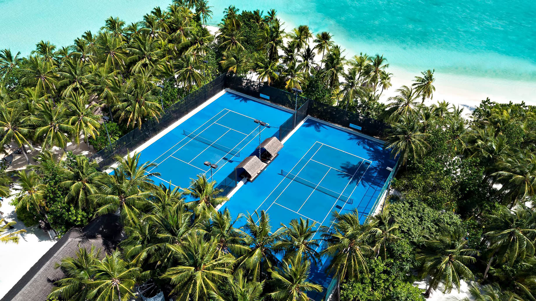 One&Only Reethi Rah Resort – North Male Atoll, Maldives – Club One Tennis Courts