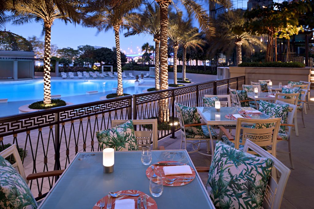 Palazzo Versace Dubai Hotel - Jaddaf Waterfront, Dubai, UAE - Giardino Terrace