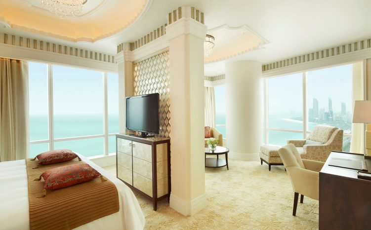 The St. Regis Abu Dhabi Hotel - Abu Dhabi, United Arab Emirates - Luxury Suite Bedroom