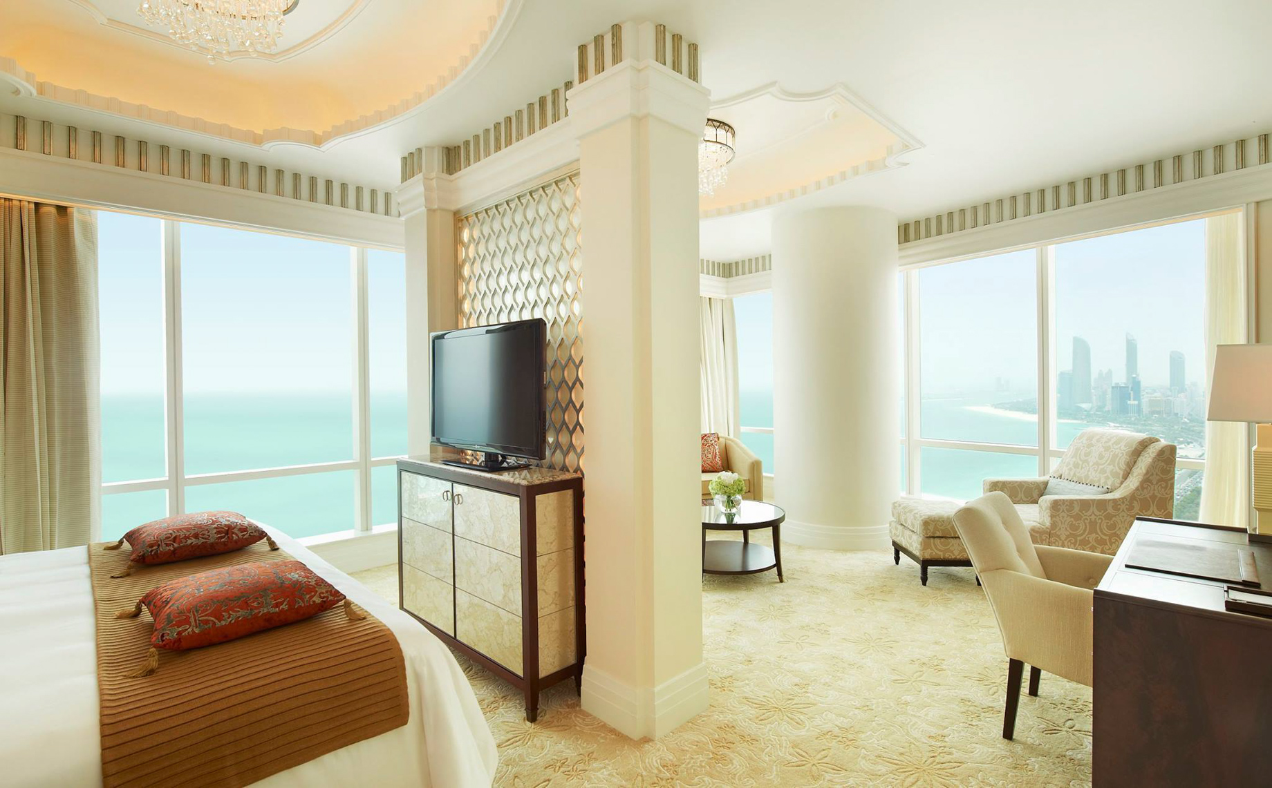 The St. Regis Abu Dhabi Hotel – Abu Dhabi, United Arab Emirates – Luxury Suite Bedroom